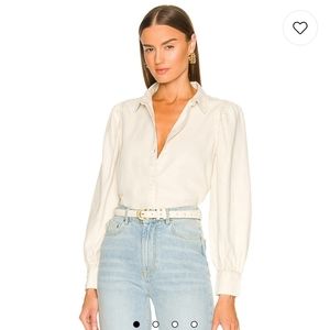 Rails Angelica Button Up in Dust Acid Wash